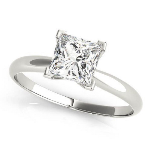 4 Prong Natural  Diamond Ring